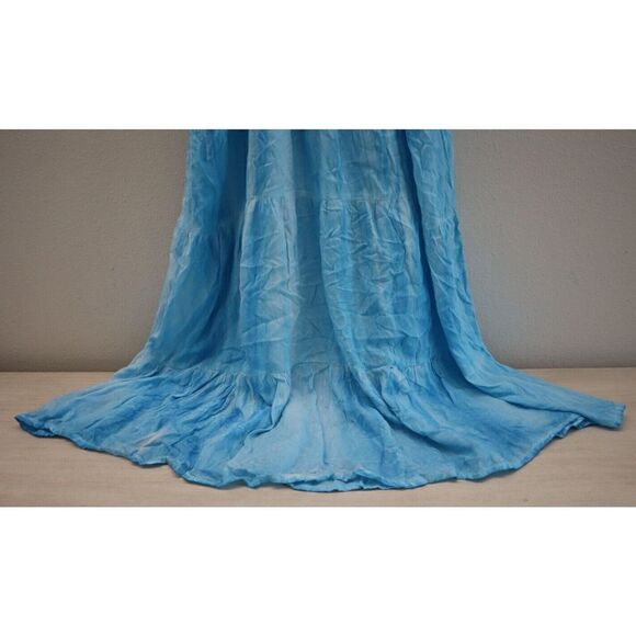 Raviya 76220PW Women's Sz Medium Turquoise Tie Dye Swim Cover-Up Dress - Picture 4 of 8